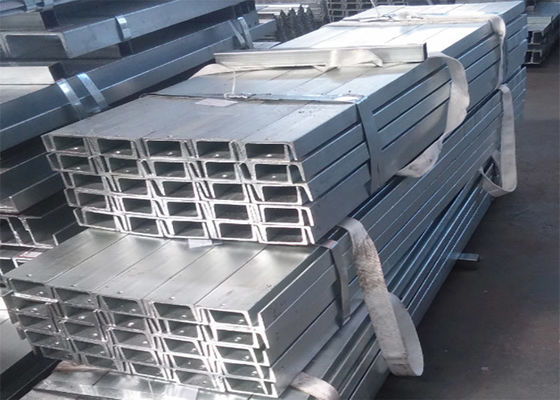 ASTM 304316 Sıcak Haddelenmiş İçi Boş Profiller, 3.0Mm U Şekilli Paslanmaz Çelik Kanal