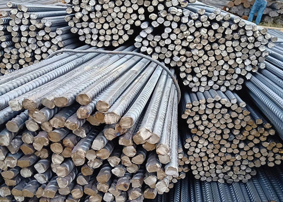 GB JIS HRB400 6mm Steel Rods For Reinforcing Concrete
