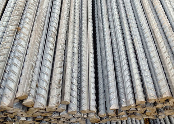 25mm Deforme Sıcak Haddelenmiş Çelik Çubuk, İnşaatta Kullanılan HRB500 Metal Çubuklar